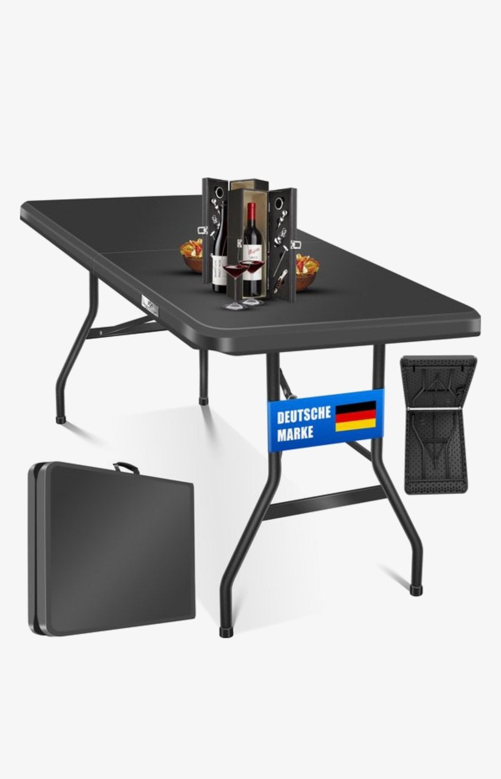 Kesser, inklapbare tafel. Extra breed en stevig, Tuin en Terras, Ophalen, Zo goed als nieuw, Rechthoekig