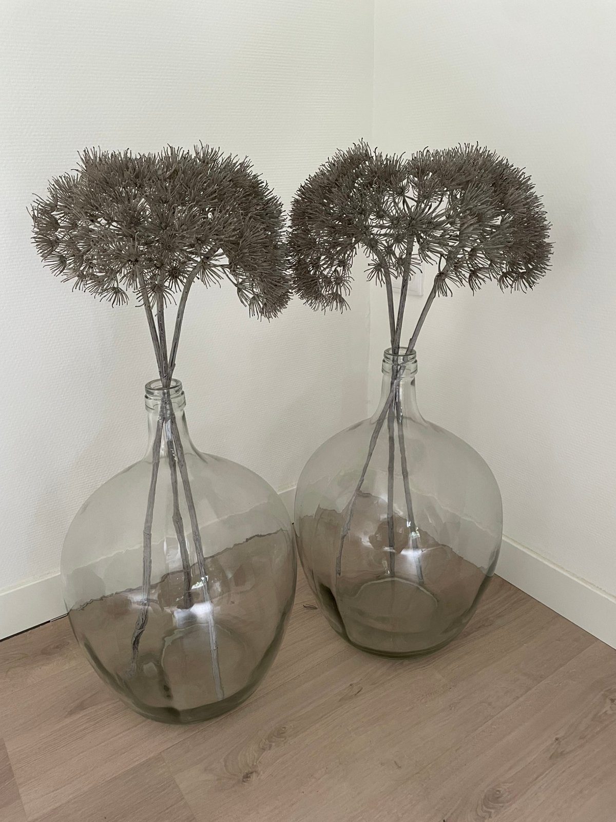 Vazen met decoratie, Huis en Inrichting, Woonaccessoires | Vazen, Ophalen, Zo goed als nieuw