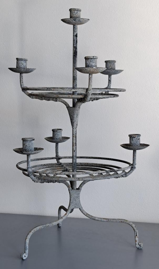 Etagere/kandelaar, Ophalen, Gebruikt