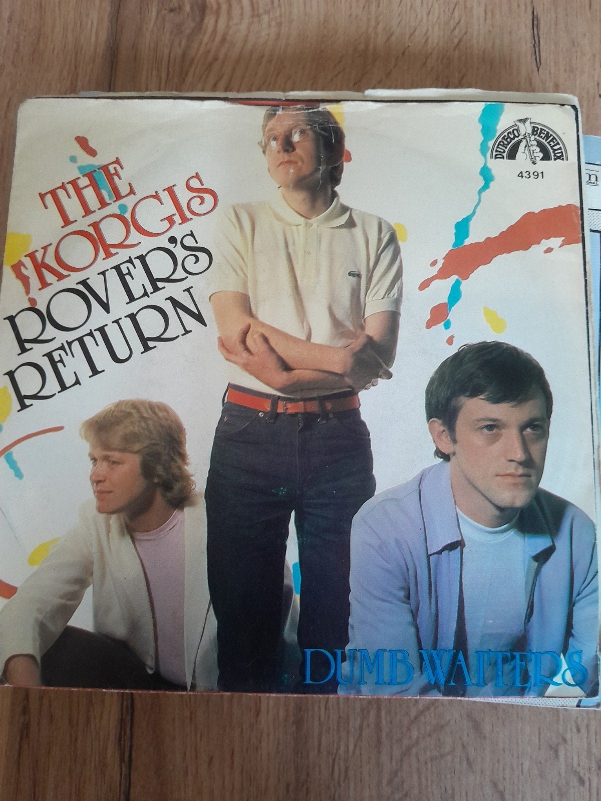 The korgis 7inch rovers return, Ophalen of Verzenden, Zo goed als nieuw, Pop