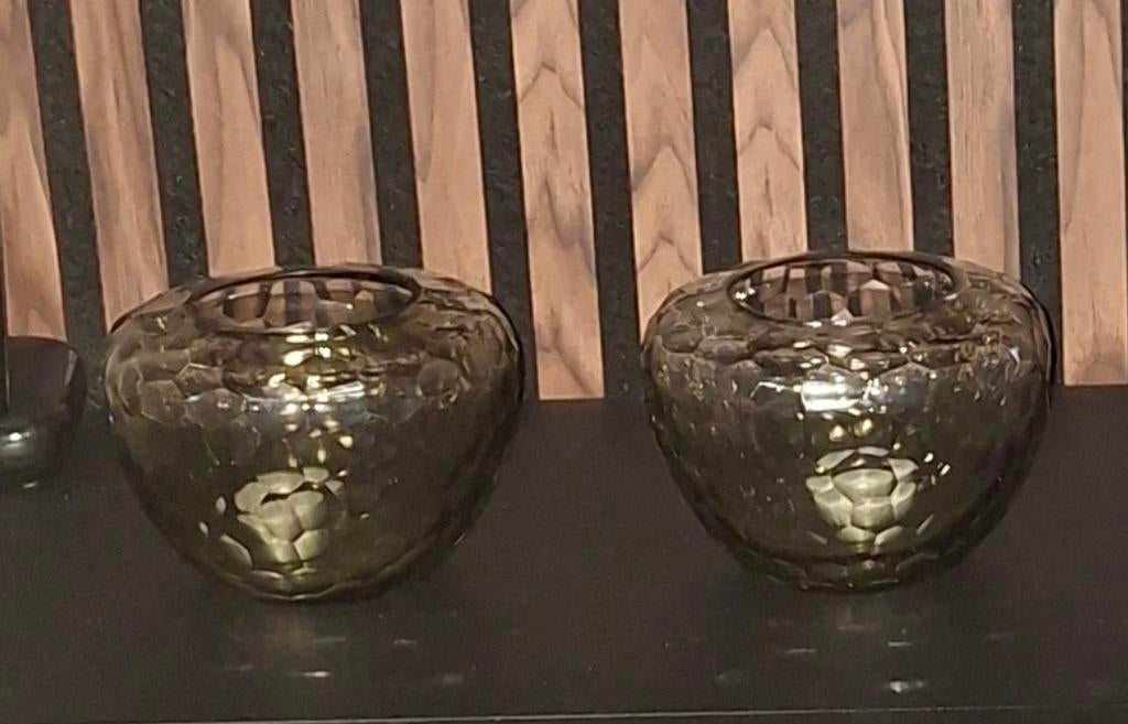 2 x bombyxx tealight agate, Ophalen of Verzenden, Zo goed als nieuw, Overige materialen, Minder dan 25 cm