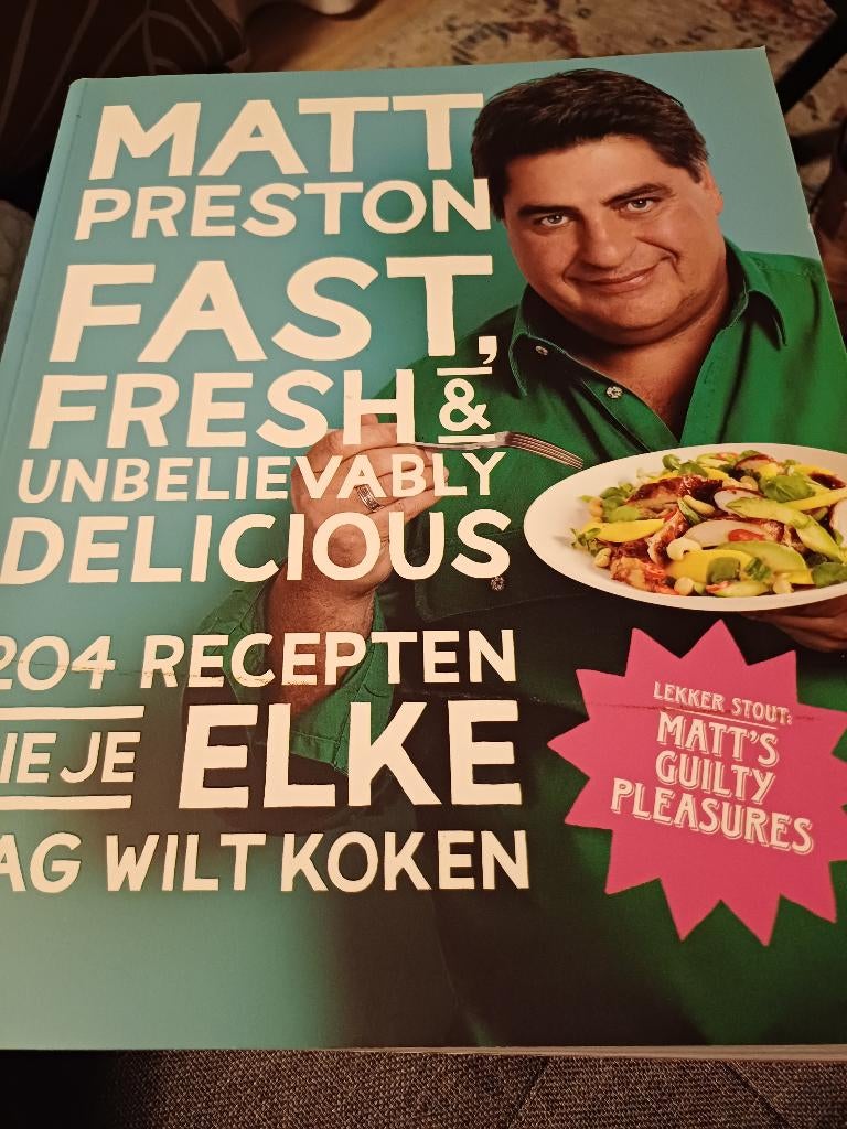 MATT PRESTON, Boeken, Kookboeken, Ophalen of Verzenden, Zo goed als nieuw
