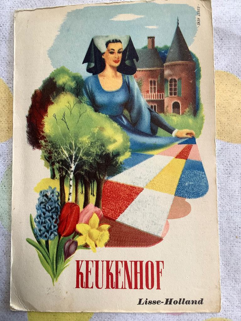 Lisse 3x Keukenhof & bollenvelden (begin 20ste eeuw), Verzamelen, Ansichtkaarten | Nederland, Ophalen of Verzenden, Voor 1920