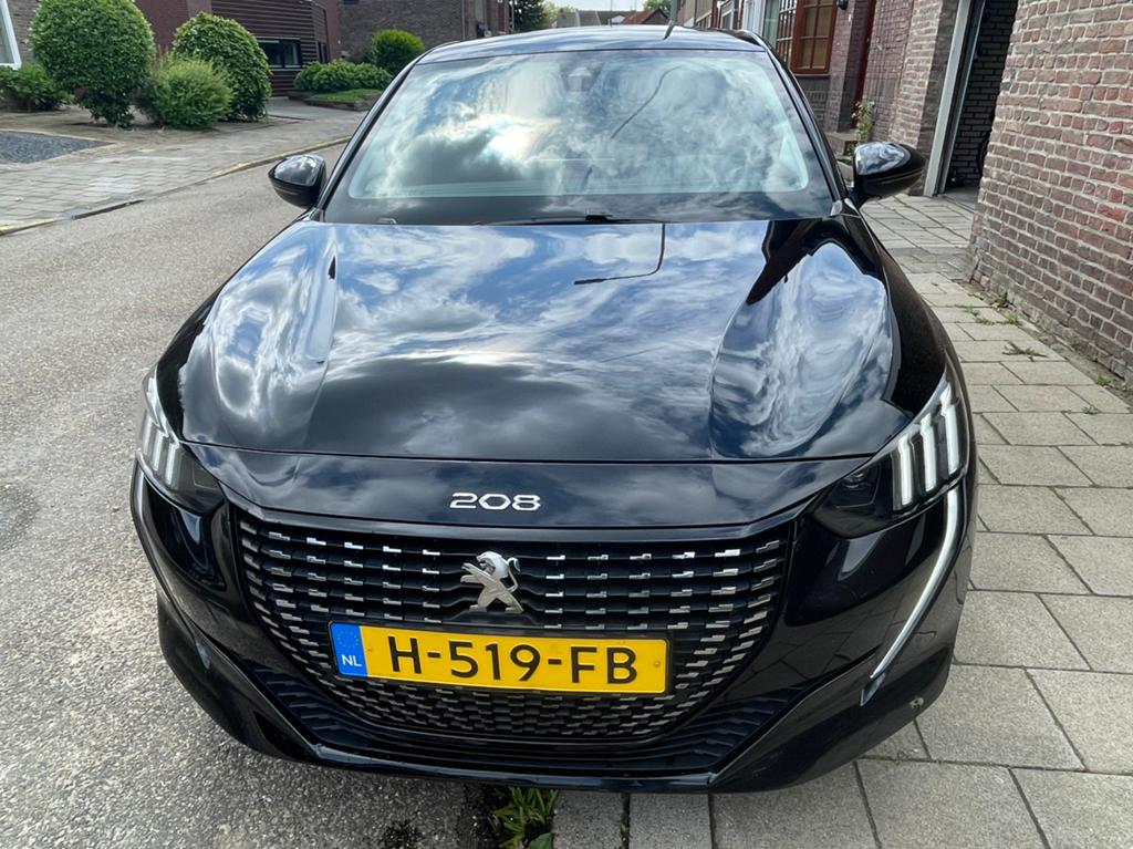 Peugeot 208 1.2 Puretech 100pk 2020 Zwart, Auto's, Voorwielaandrijving, Euro 5, Zwart, 100 pk