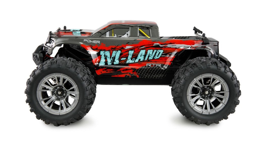 Amewi M-Land Monstertruck 48km/h 4WD, Hobby en Vrije tijd, Elektro, Verzenden, Auto offroad, Nieuw
