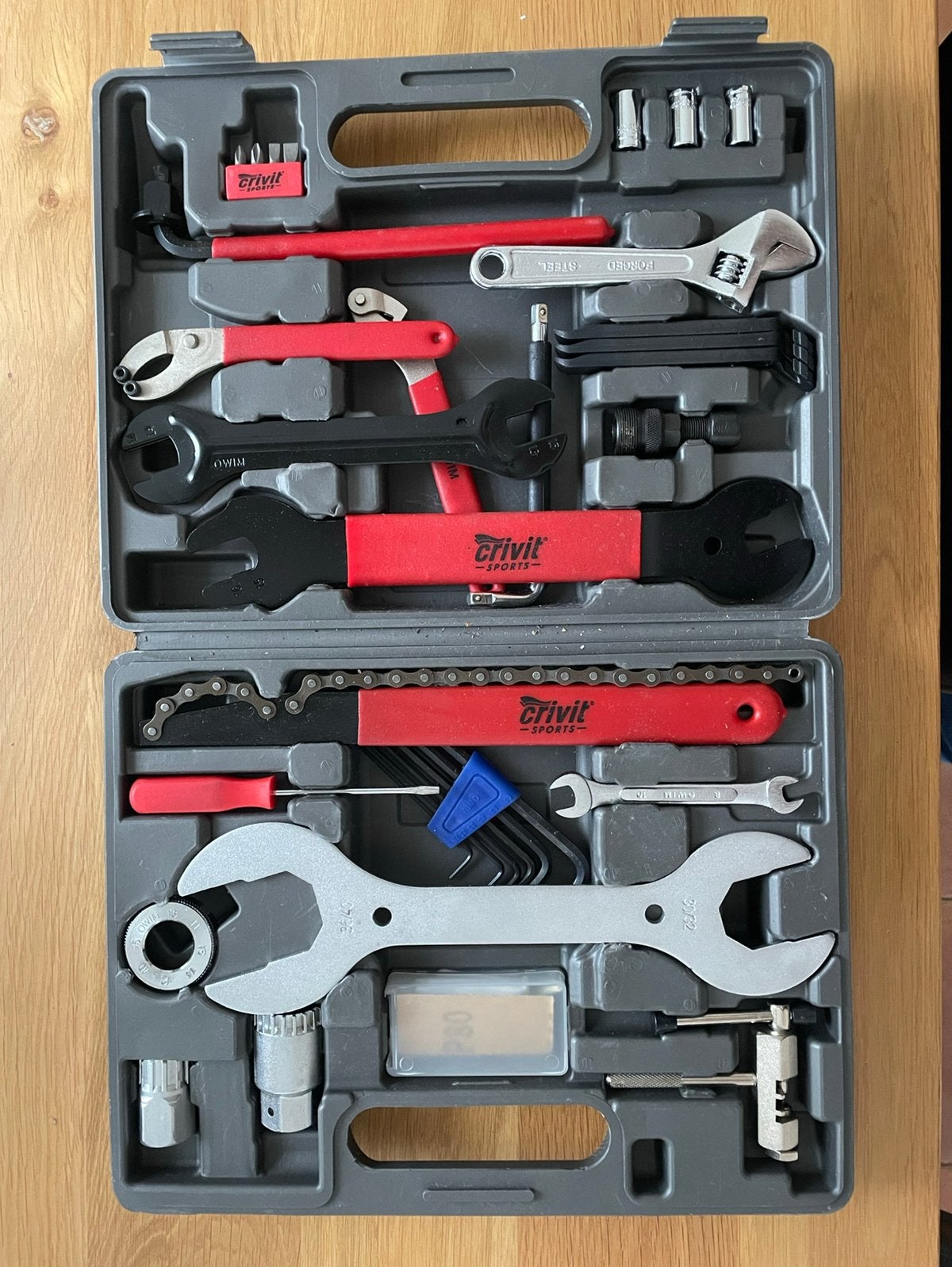 23 delig (Sport)Fiets Gereedschapset (nieuw in doos), Ophalen, Zo goed als nieuw, 10 inch, Bescherming voor- en achterkant
