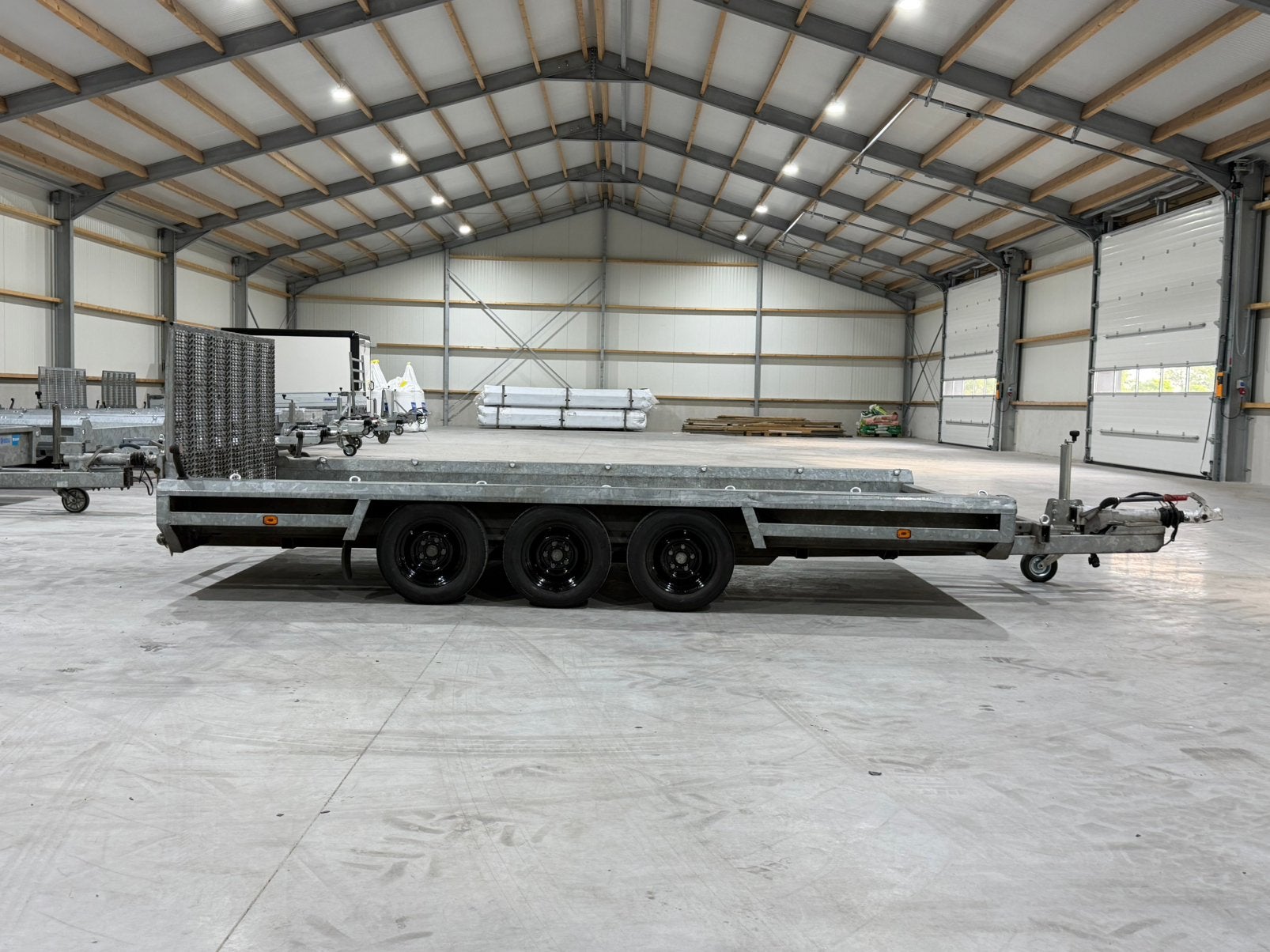 Hulco terrax 3 machinetransporter 3500kg, Auto diversen, Aanhangers en Bagagewagens, Ophalen of Verzenden