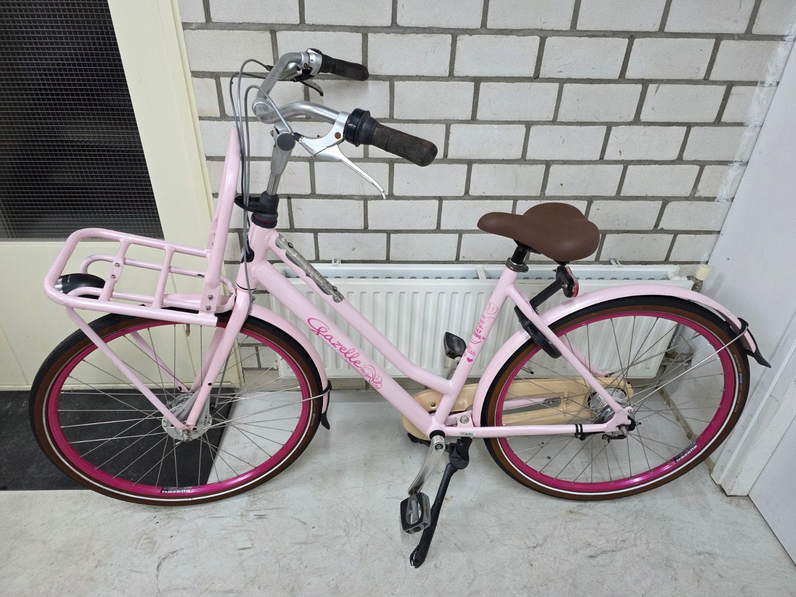 Gazelle Miss Grace Roze 54 cm Nexus7, Ophalen, Versnellingen, Gazelle, Trommelrem
