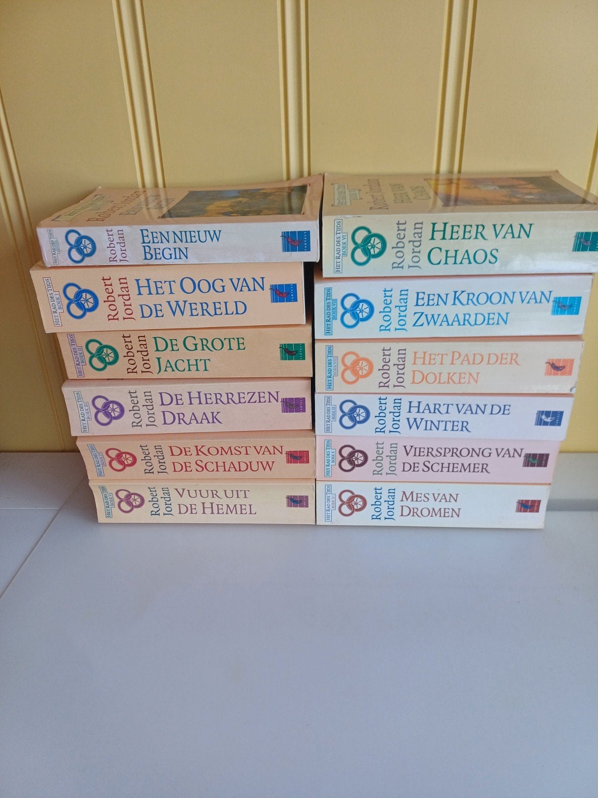 Het rad des tijds 1 tm 11, Ophalen of Verzenden, Gelezen, Robert Jordan