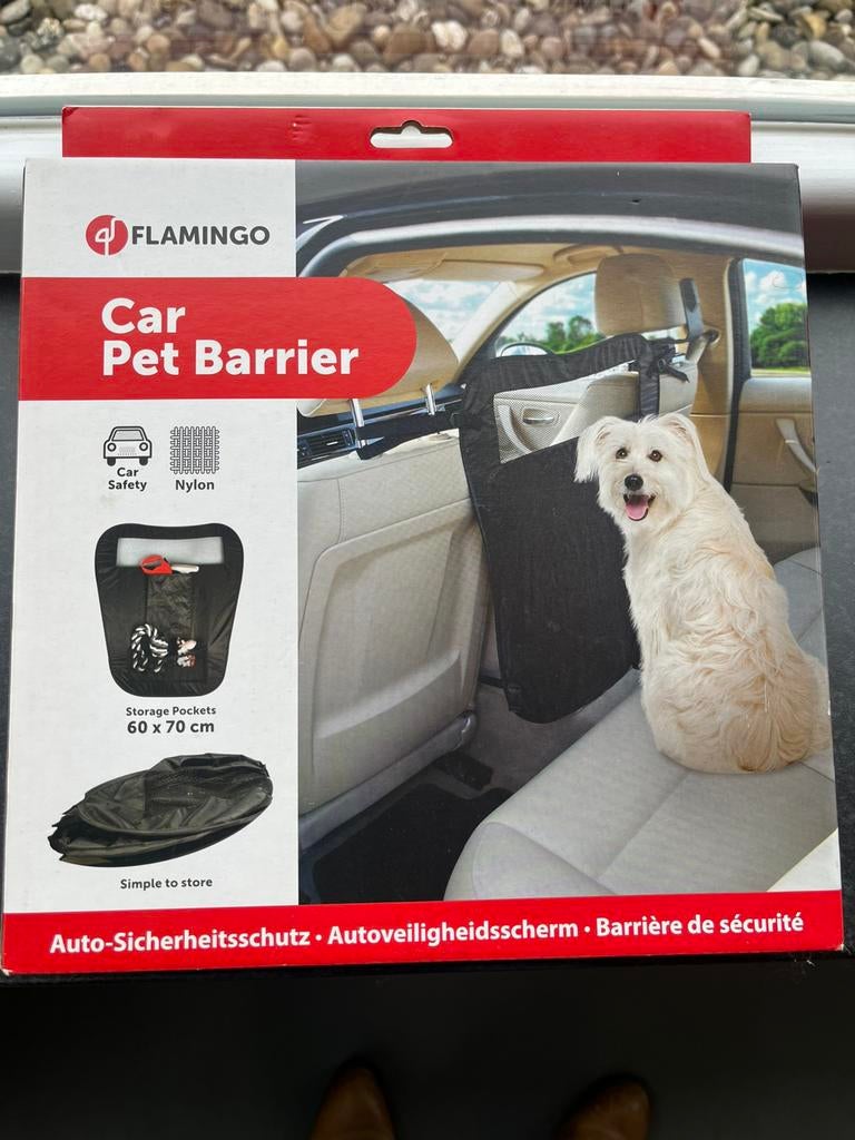 Auto veiligheidsscherm voor de hond, Dieren en Toebehoren, Ophalen of Verzenden, Nieuw