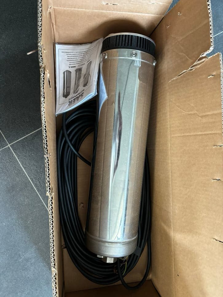 Saer Bronpomp MBS-A/5-PC-HP 1,5 V380-415/50-3P SG, Ophalen, Nieuw, Elektrisch, Bronpomp