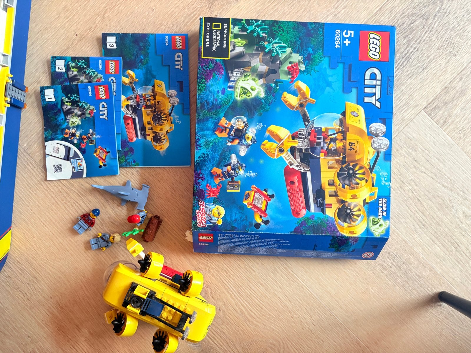 Lego City 60264 Oceaan Onderzoeks Duikboot, City, Lego, Ophalen of Verzenden, Zo goed als nieuw