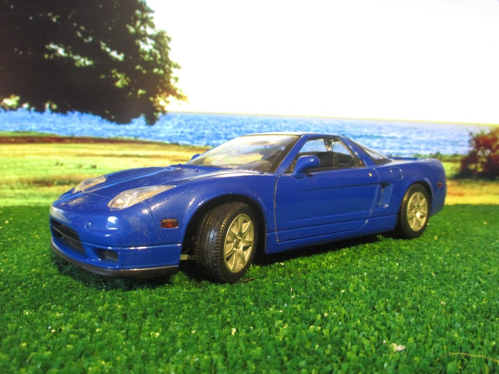1/18 Acura NSX 2nd. Gen Honda NSX - MotorMax blauw, Hobby en Vrije tijd, Modelauto's | 1:18, Ophalen of Verzenden, Zo goed als nieuw