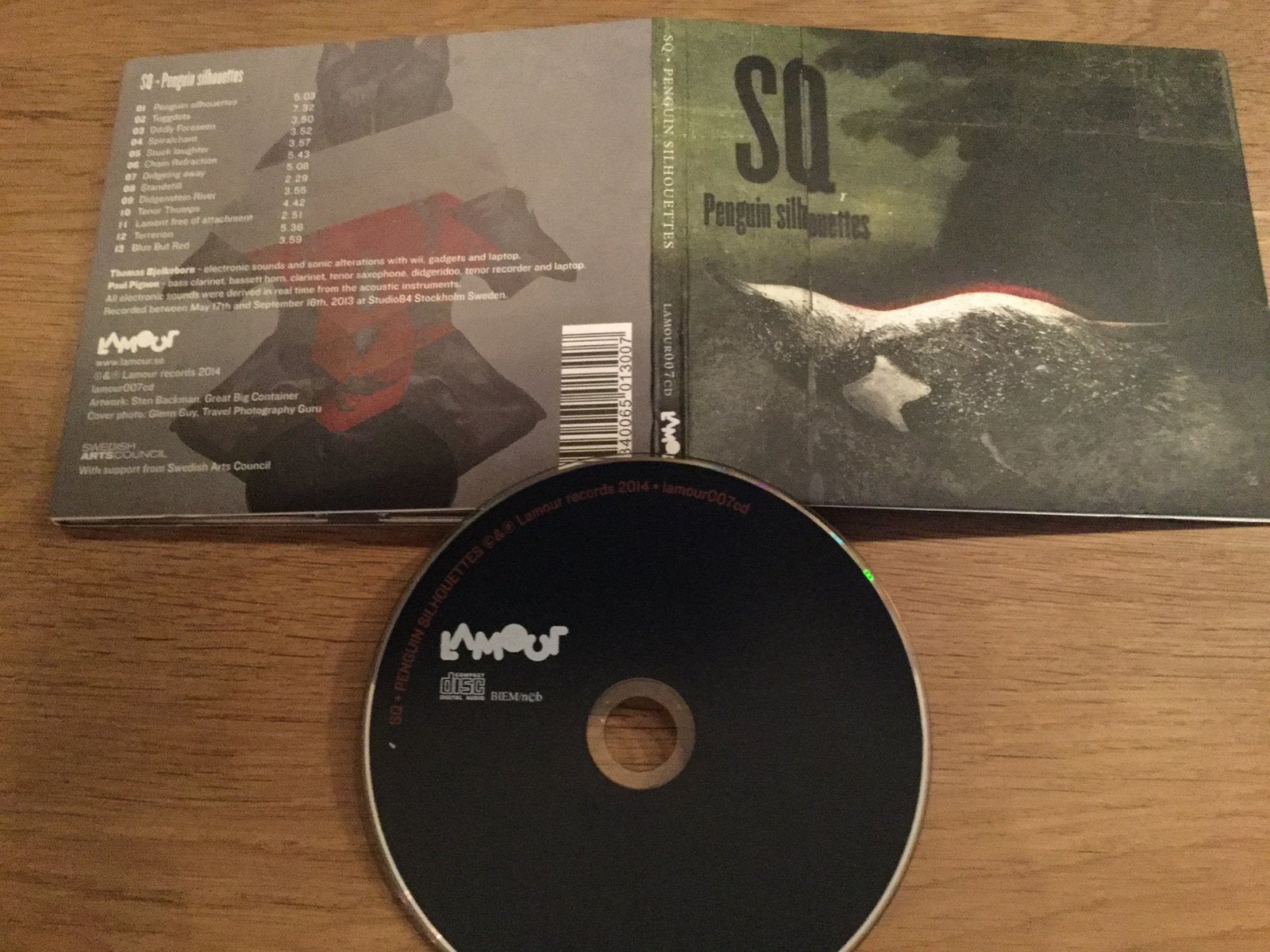 SQ-Penguin silhouettes. Electronic jazz., Ophalen of Verzenden, Zo goed als nieuw, Jazz