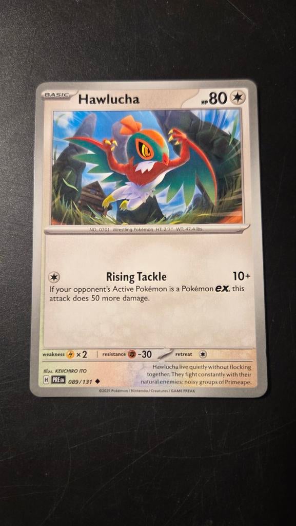 Hawlucha 089/131 (Prismatic Evolution), Verzenden, Zo goed als nieuw, Losse kaart
