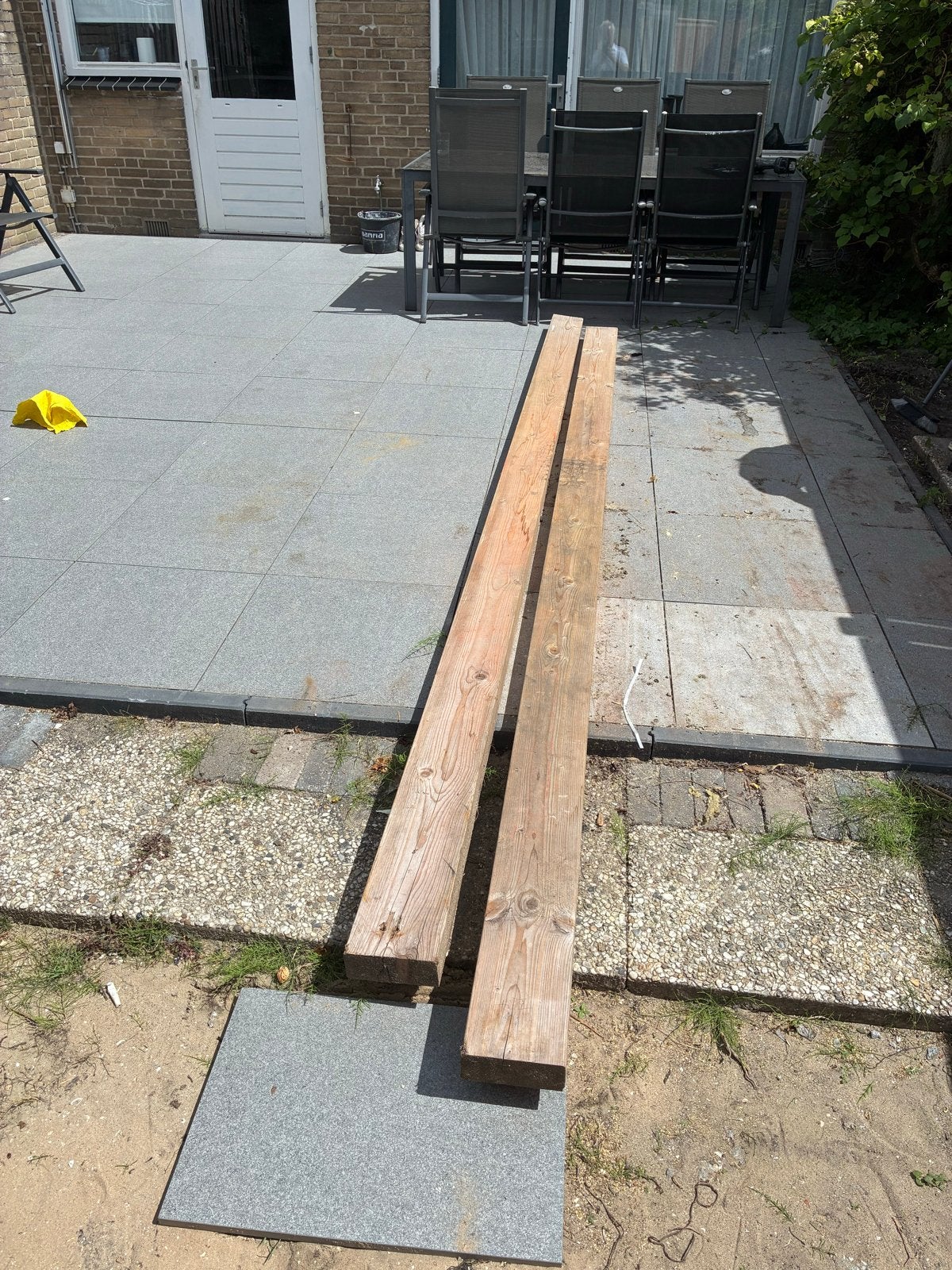 Gebruikte houten planken, 2 stuks, Ophalen, Gebruikt, Plank, Overige houtsoorten