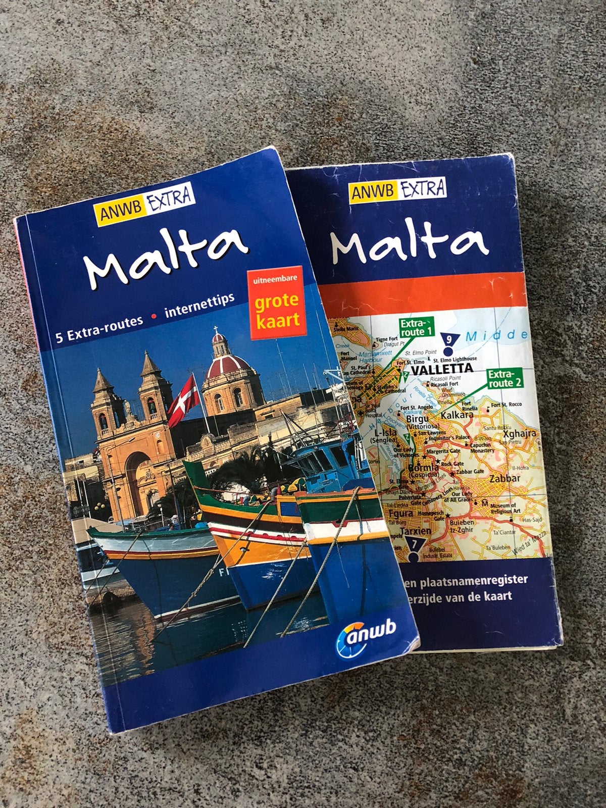Reisgids Malta met uitneembare kaart, Boeken, Reisgidsen, Europa, Reisgids of -boek, ANWB, Ophalen
