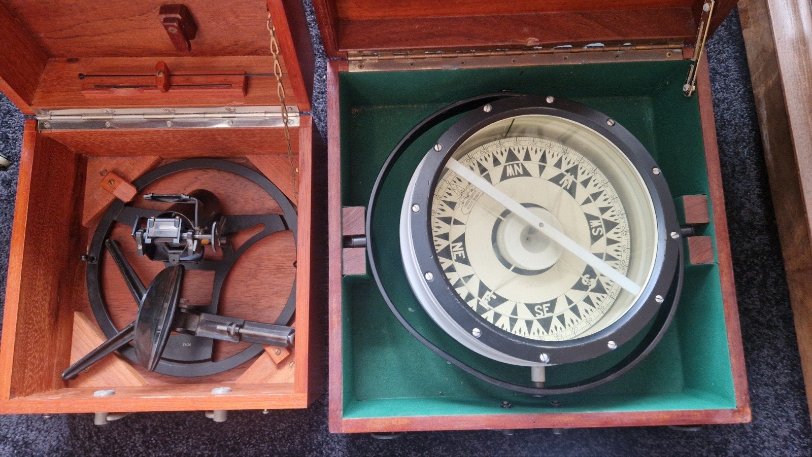 Complete Maritieme Navigatieset Observator Rotterdam, Ophalen, Gebruikt, Gps of Kompas