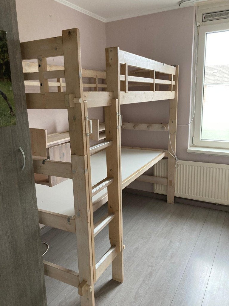 Lifetime hoogslaper, Ophalen, Hoogslaper, Eenpersoons, 210 cm