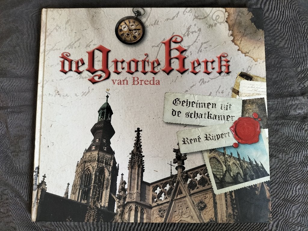 De Grote Kerk van Breda - Geheimen uit de schatkamer, Ophalen of Verzenden, Zo goed als nieuw, René Rijpert, Non-fictie