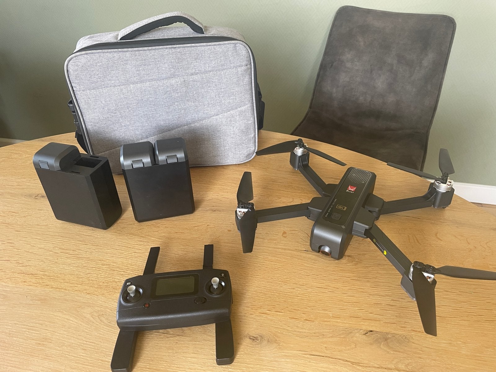 MJX BUGS drone 4k met 4K camera en 3 accu's, Audio, Tv en Foto, Drones, 250 tot 900 gram, Cameradrone, Return to Home, Overige merken