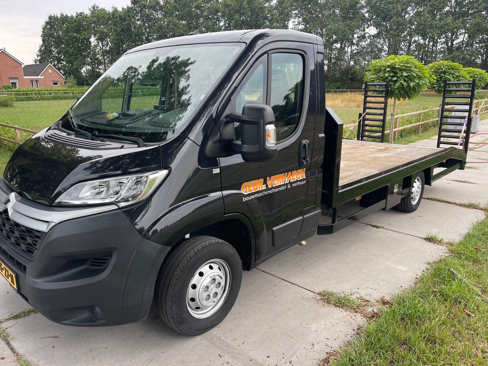 Citroën Jumper oprijwagen nieuwstaat, 164 pk, Citroën, 2080 kg, Zwart