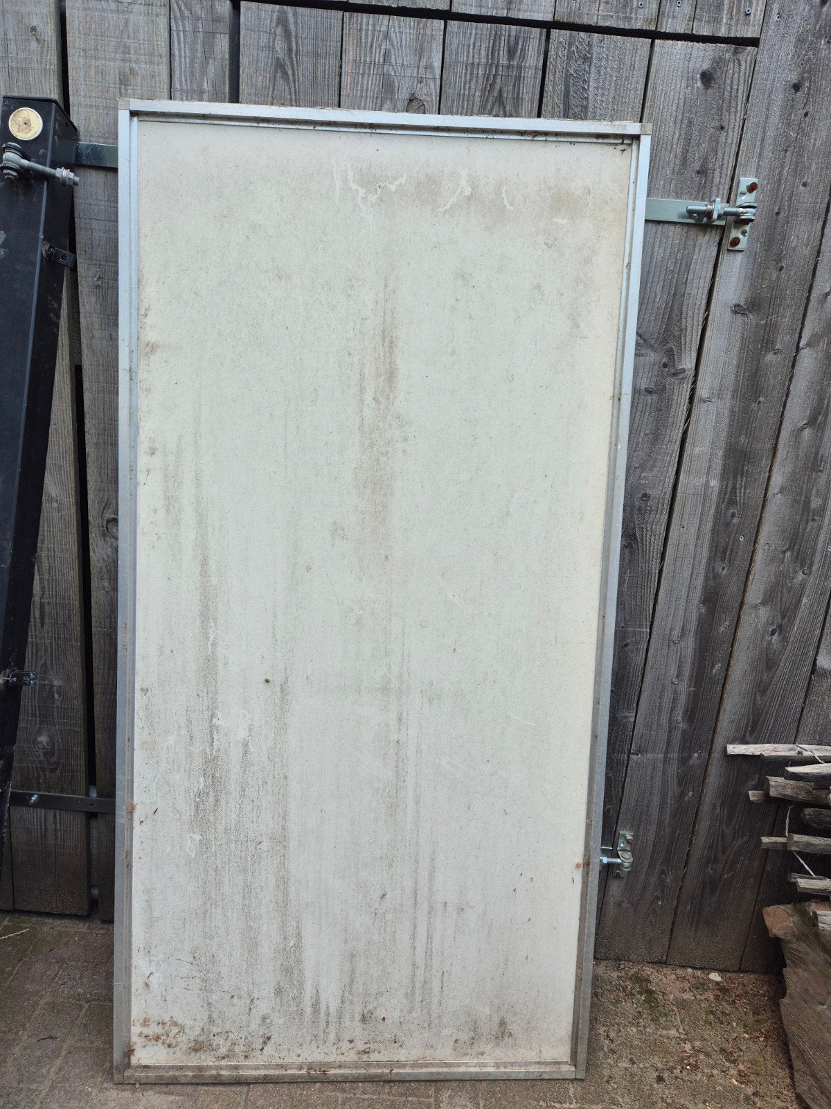 Trespa volierepaneel 200x102cm, Dieren en Toebehoren, Vogels | Hokken en Kooien, Ophalen of Verzenden, Gebruikt, Aluminium, Overige typen