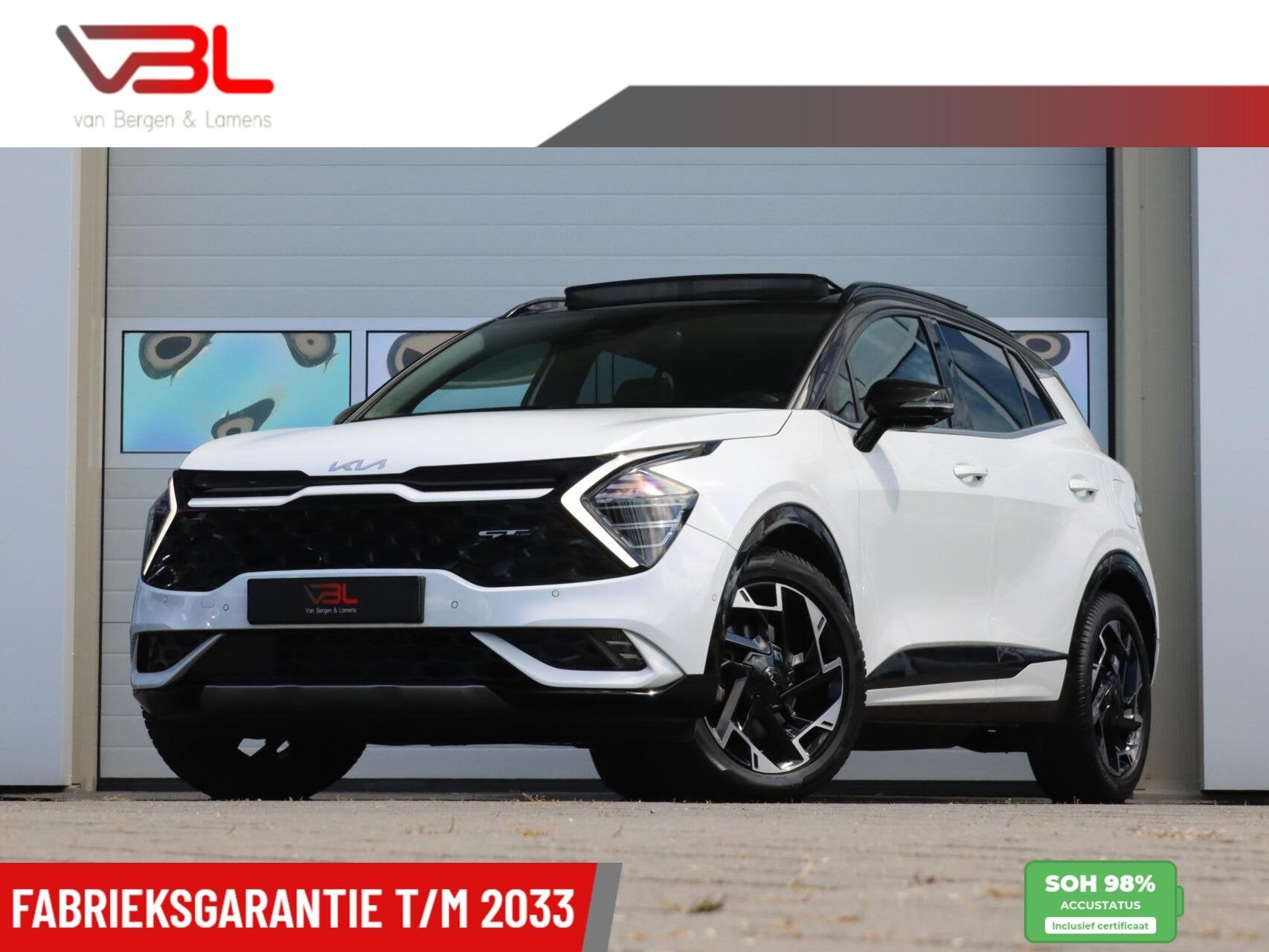 Kia Sportage 1.6 T-GDi Plug-in Hybrid AWD 265PK GT-PlusLine, Automaat, 1350 kg, Adaptive Cruise Control, Gebruikt
