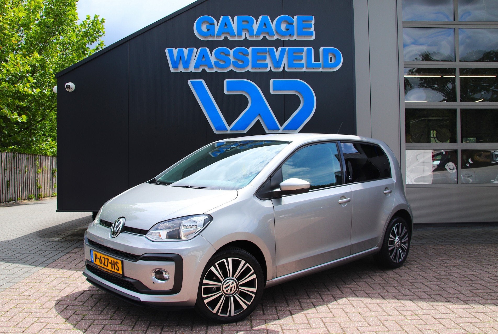 Volkswagen Up! 1.0 TSI 90PK High-Up Cruise/Park.sens/Bluetoo, Auto's, Voorwielaandrijving, Gebruikt, 4 stoelen, 23 km/l