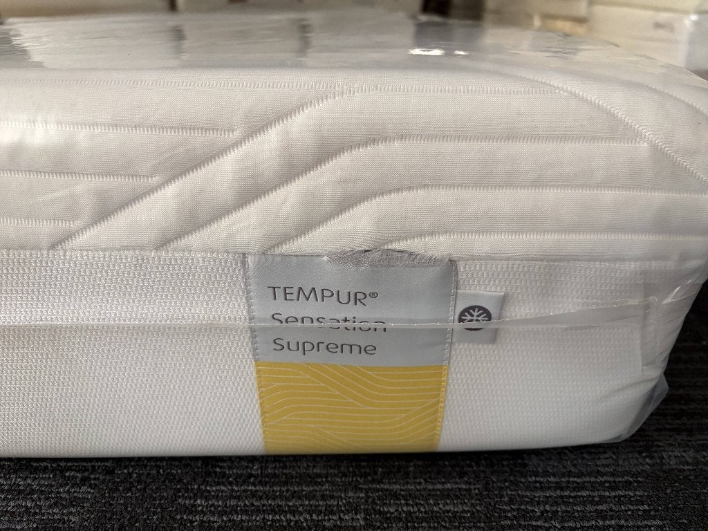 Tempur Sensation Supreme Cool | 90x210 evt. Auping art.129, 90 cm, Eenpersoons, 210 cm, Nieuw