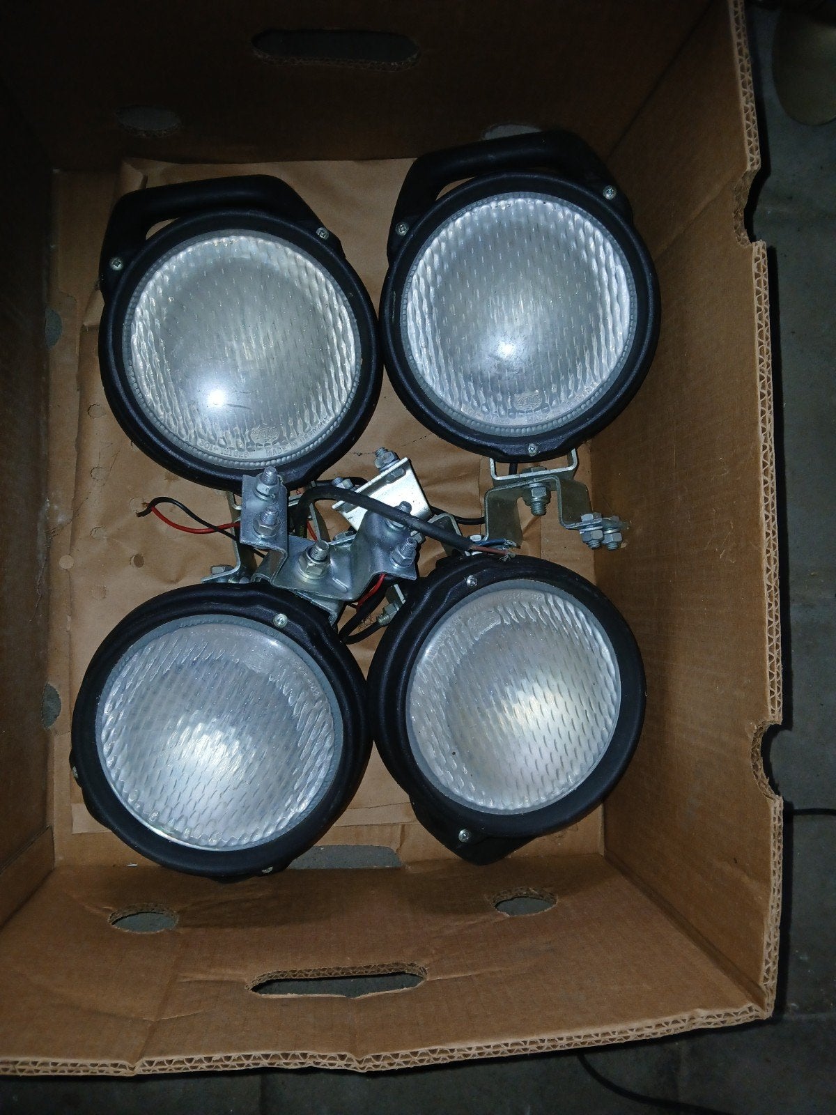 Set van 4 Gebruikte Verstralers/Mistlampen, Ophalen of Verzenden, Gebruikt, Universele onderdelen