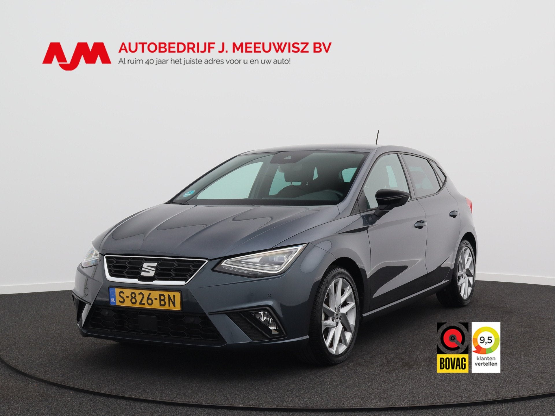 SEAT Ibiza 1.0 EcoTSI FR/ lage km/ zeer mooi! (bj 2023), Auto's, Stof, 580 kg, Ibiza, Origineel Nederlands
