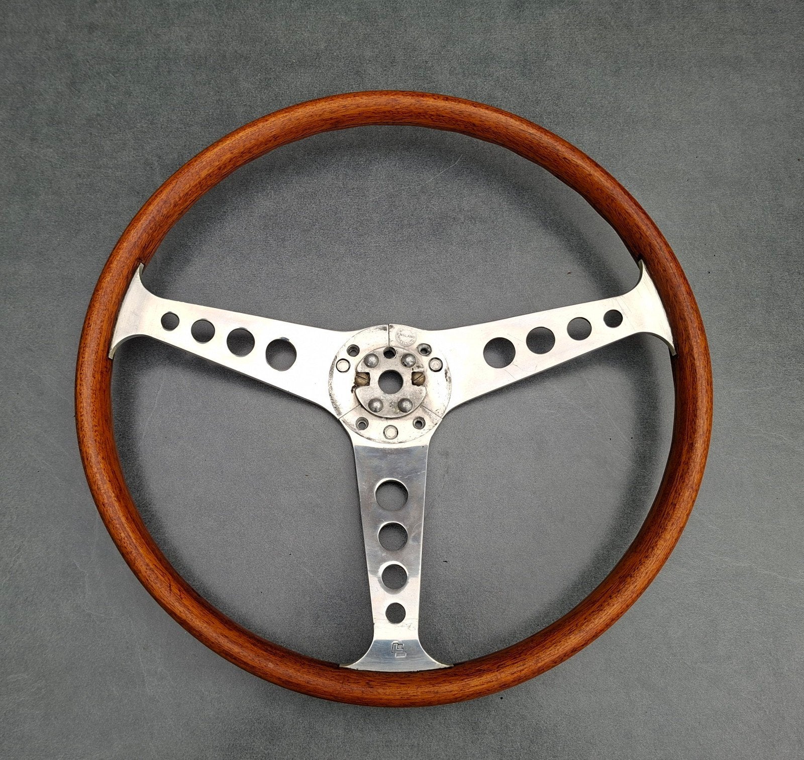 Les Leston Grand Prix 15" houten stuur Cooper, Ophalen of Verzenden, Gebruikt