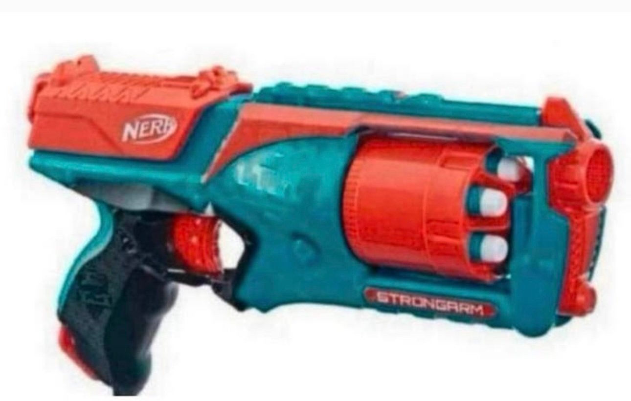 NERF-N-STRIKE ELITE STRONG ARM, NIEUW IN DOOS, Ophalen of Verzenden, Zo goed als nieuw