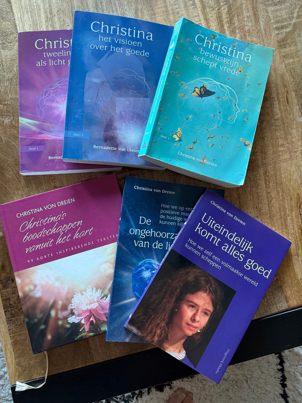 Christina von Dreien boeken (6 stuks), Ophalen of Verzenden, Zo goed als nieuw, Spiritualiteit algemeen, Verhaal of Roman