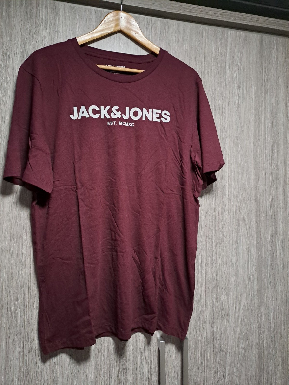 Jack & Jones shirt maat XL, Ophalen, Maat 56/58 (XL), Nieuw, Rood