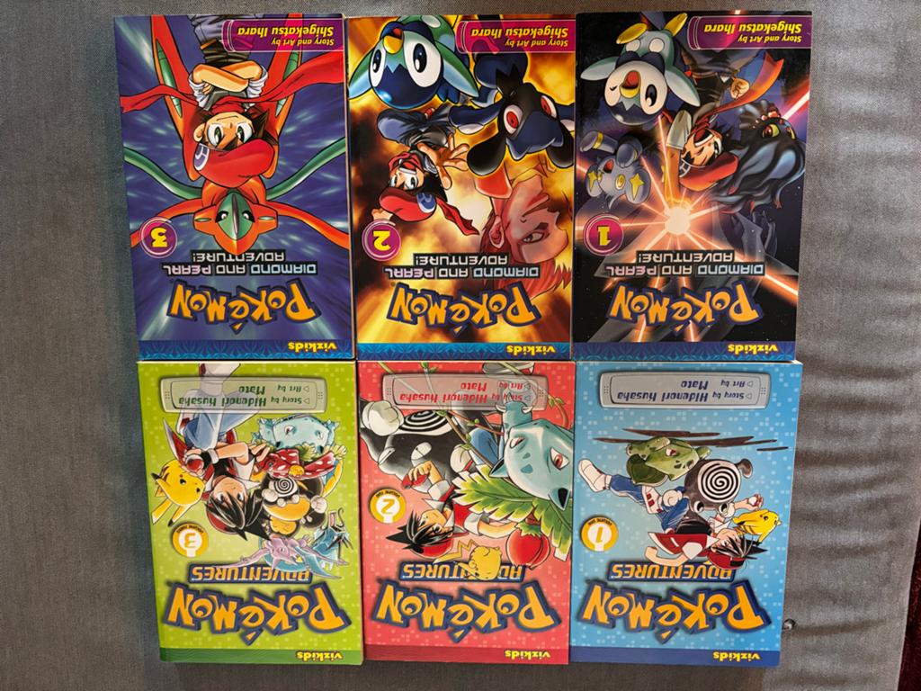 Pokémon Adventures & Diamond and Pearl Manga Set (6 boeken), Boeken, Meerdere stripboeken, Ophalen of Verzenden, Zo goed als nieuw