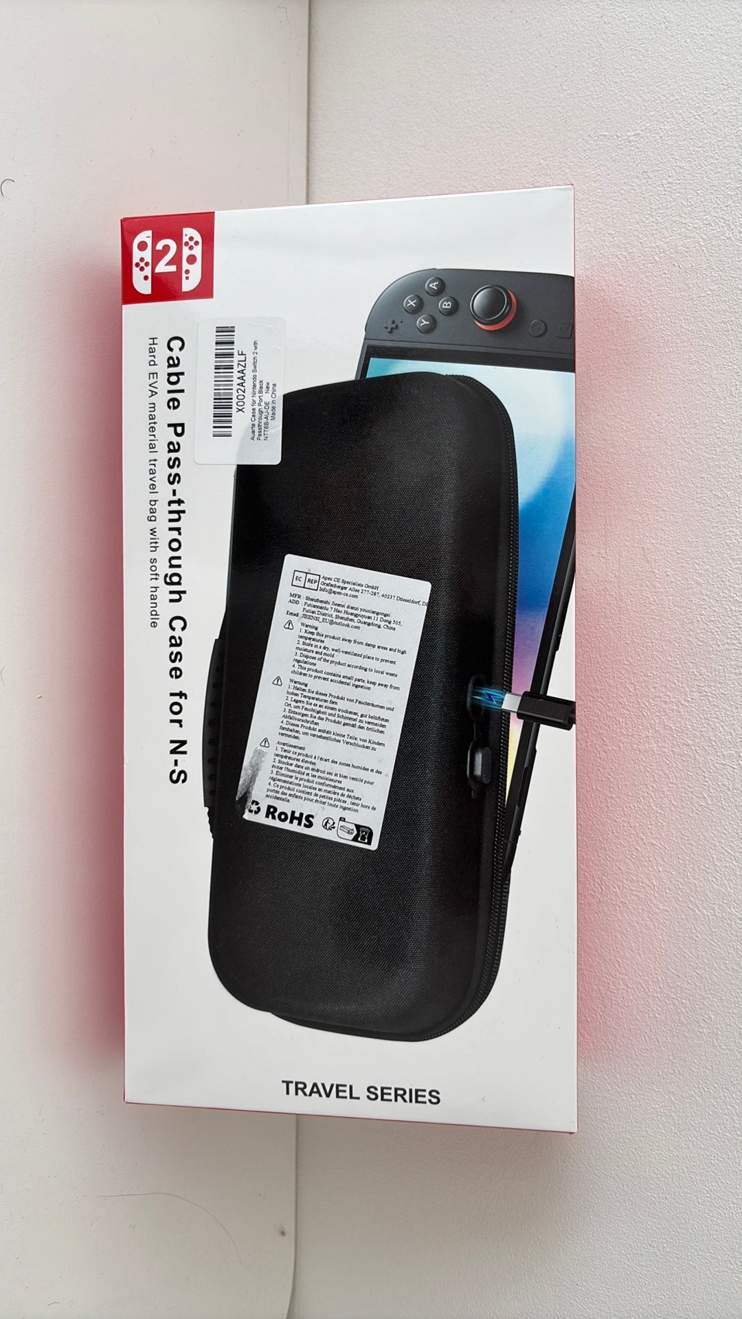 Nintendo SWITCH/2 draagtas/houder, 1 speler, Ophalen of Verzenden, Nieuw, Vanaf 3 jaar