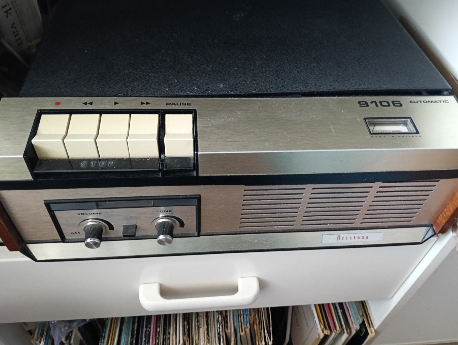 vintage bandrecorder uit de jaren 60. merk Aristona, Ophalen, Gebruikt, Overige merken