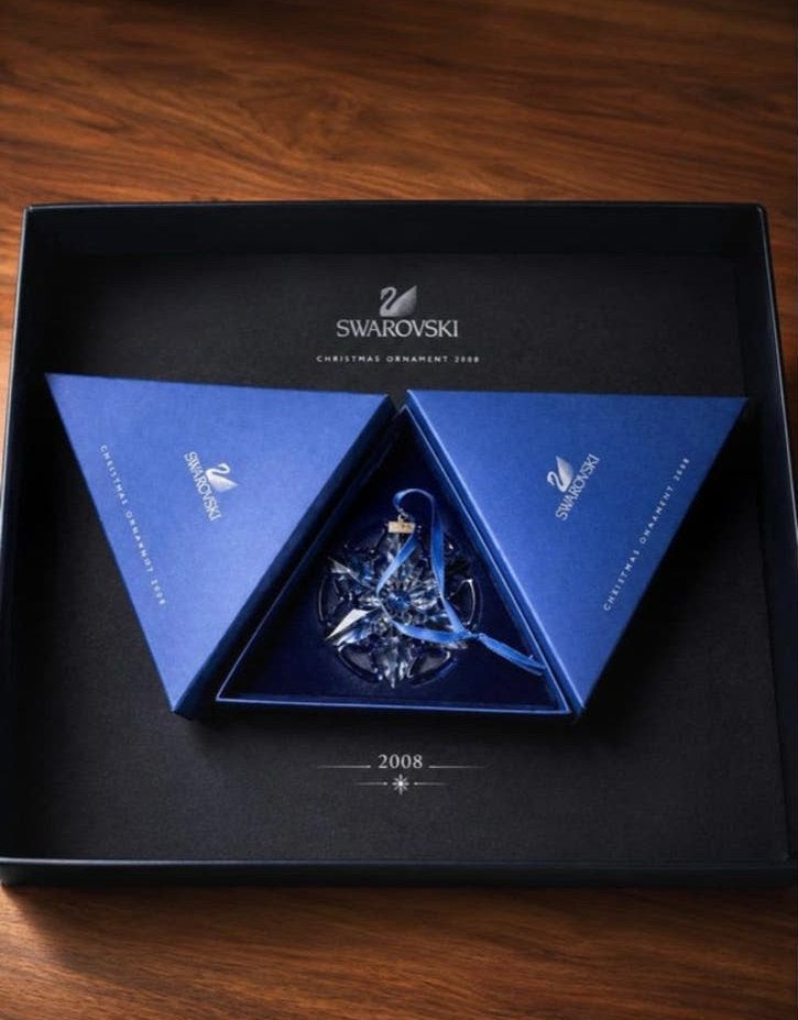 Swarovski Kerstornament 2008 - Nieuw in doos, Ophalen of Verzenden, Nieuw, Huisaccessoire