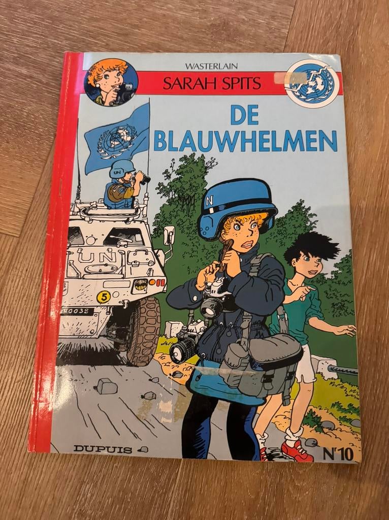 De blauwhelmen sarah spits, Verzamelen, Ophalen of Verzenden, Gebruikt
