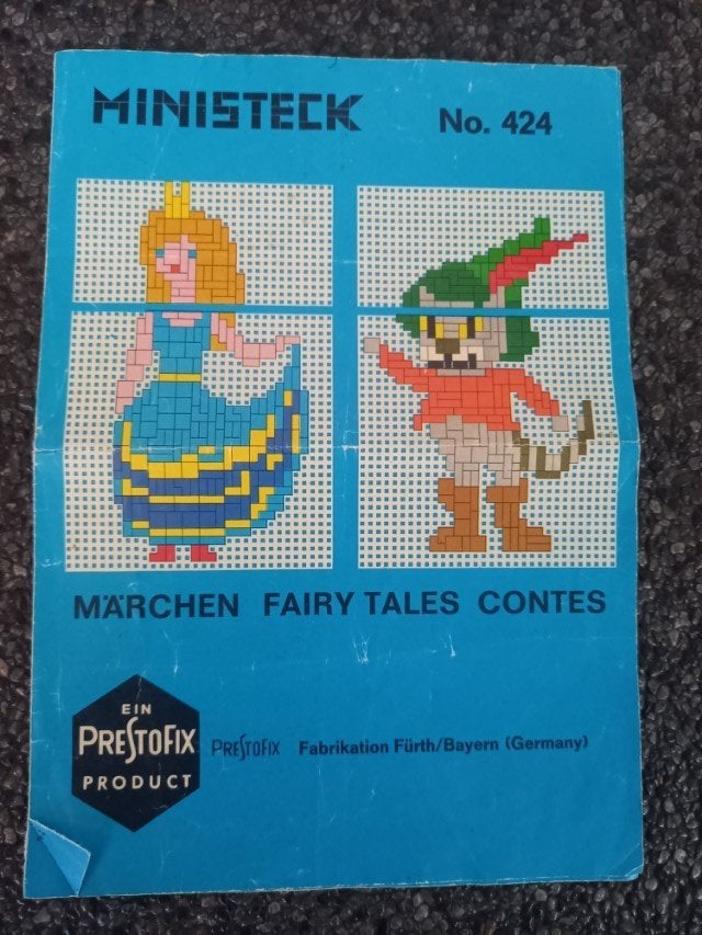 * Ministeck Prestofix nr. 424 Sprookjes 70’s *, Hobby en Vrije tijd, Ministeck, Verzenden, Gebruikt, Overige typen