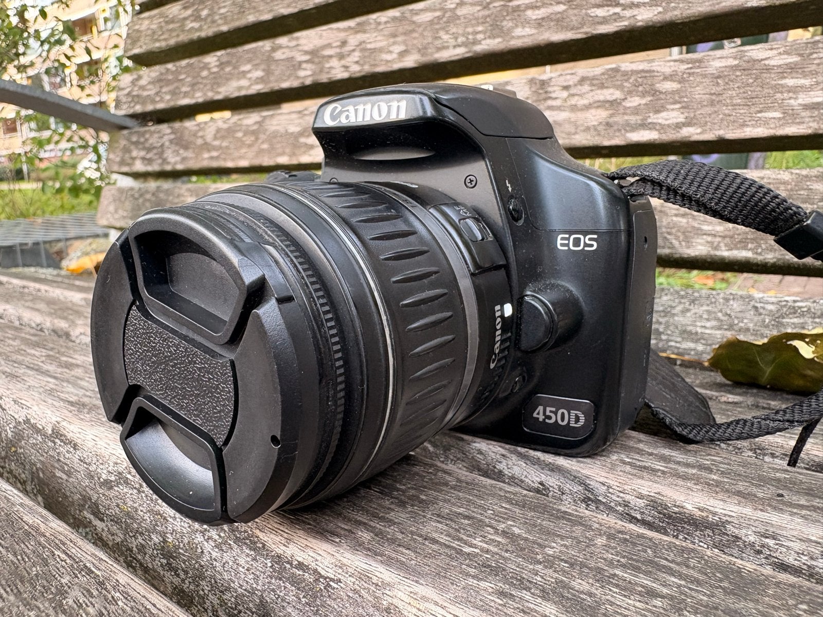 Canon EOS 450D + 18-55mm Lens Kit - Perfect voor beginners, Ingebouwde flitser, Gebruikt, Spiegelreflex, Canon
