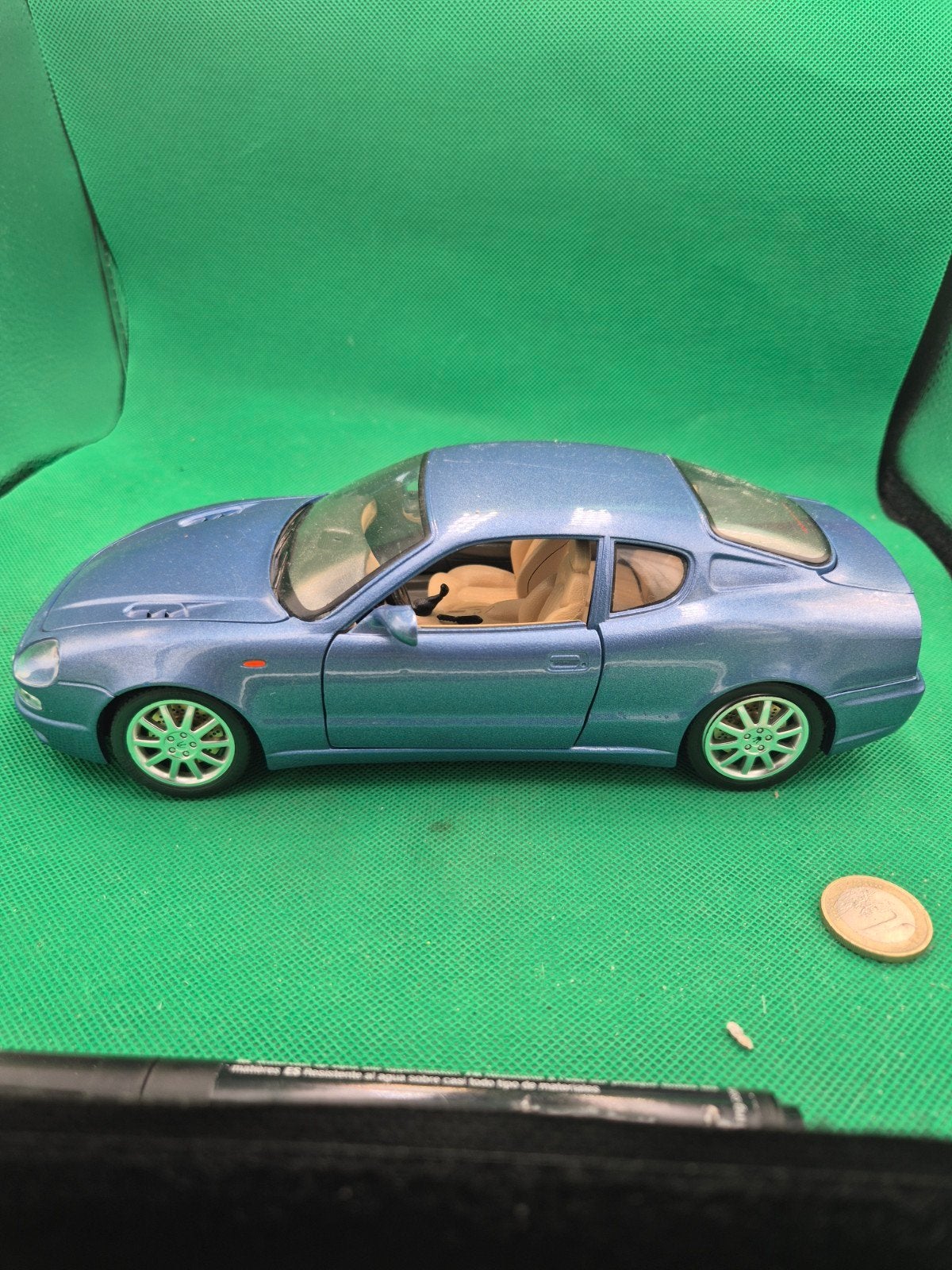 729 Masarati 3200GT 1/18 Bburago, Ophalen of Verzenden, Zo goed als nieuw, Bburago