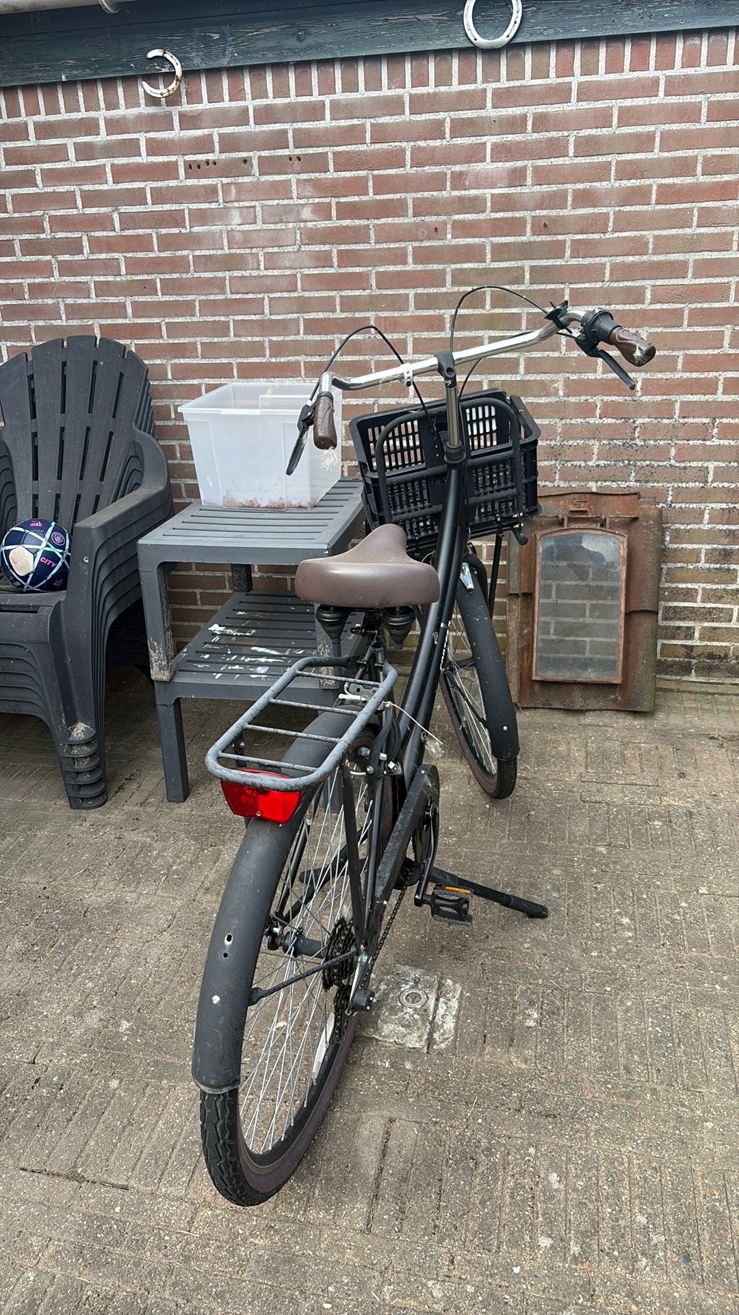 Voor de klusser! Stationsfiets, schoolfiets, Ophalen, Gebruikt, Velgrem, Versnellingen