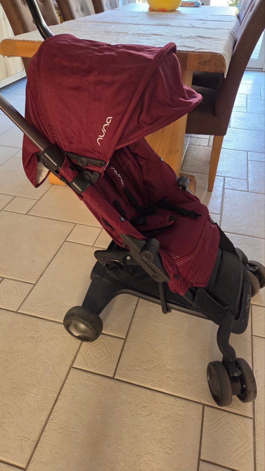 nuna pepp buggy, Ophalen, Zo goed als nieuw, Overige merken, Verstelbare rugleuning