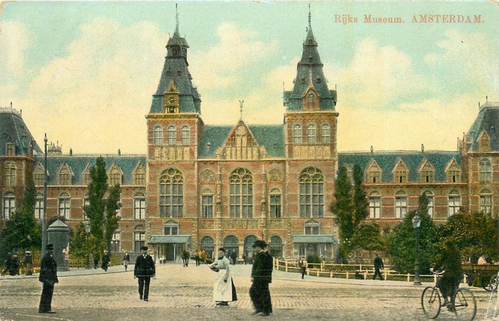 378-375-033 Amsterdam Rijksmuseum, Ophalen of Verzenden, Voor 1920, Noord-Holland
