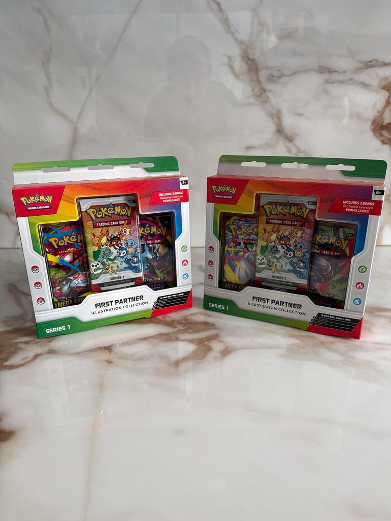 Pokémon First Partner Illustration Collection Series 1, Ophalen of Verzenden, Nieuw, Overige typen