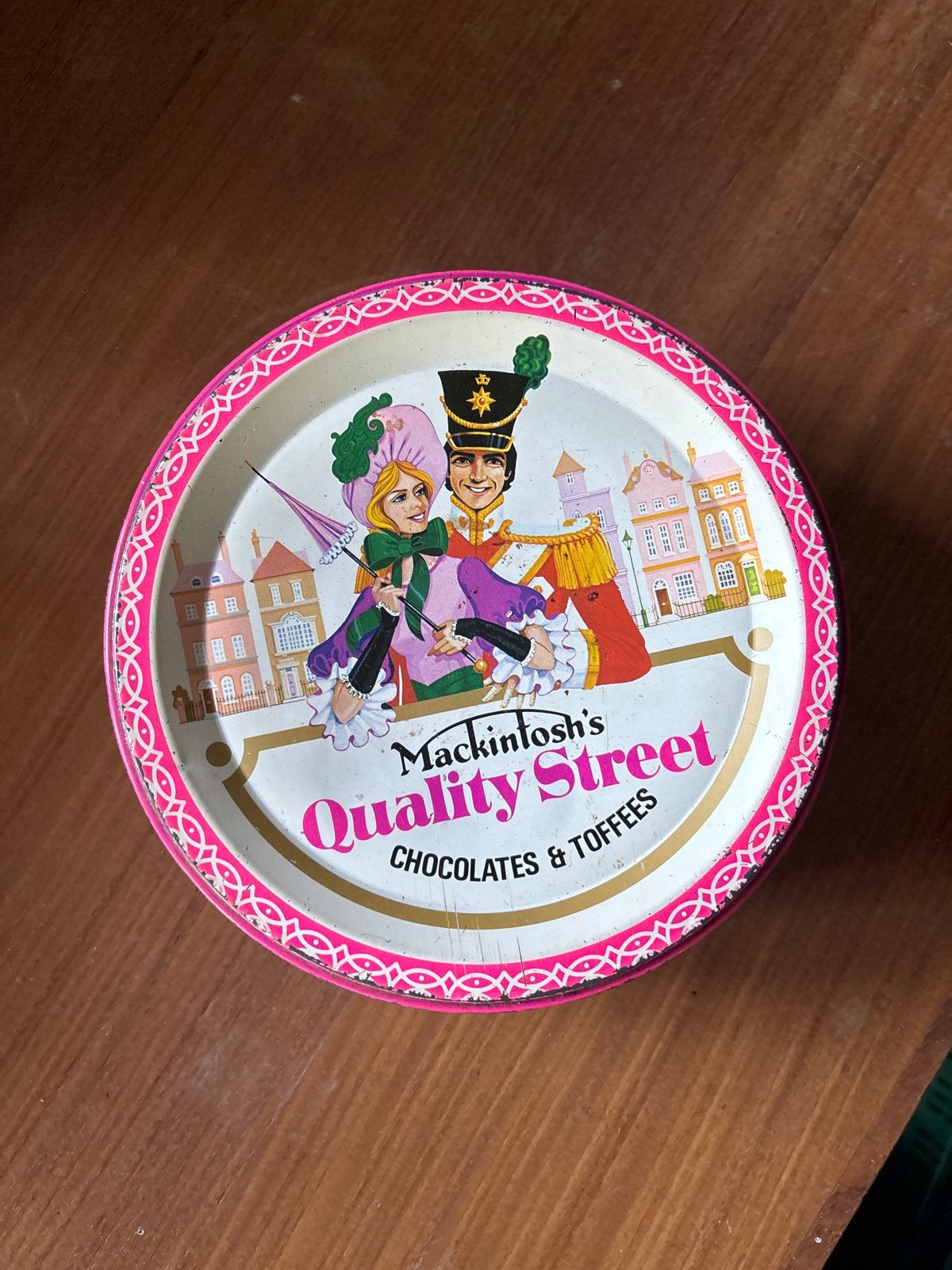 Vintage Mackintosh's Quality Street blik, Ophalen of Verzenden, Gebruikt, Overige, Overige merken