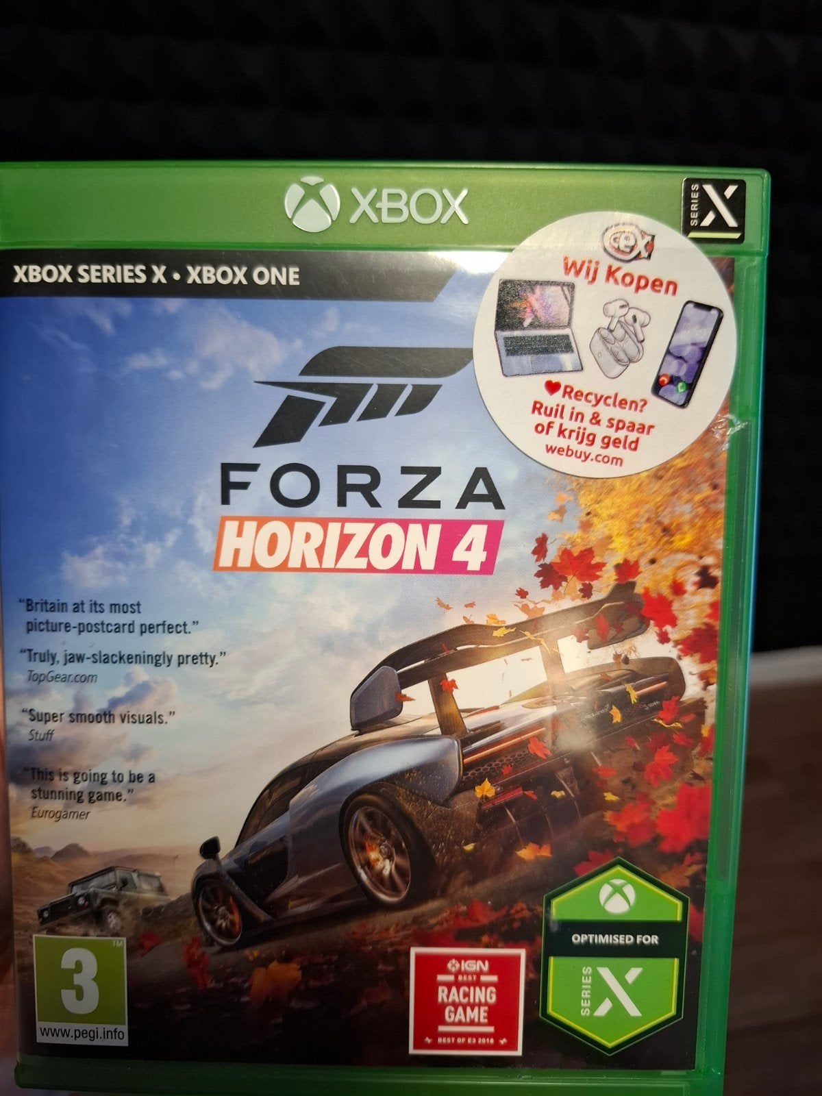 Forza Horizon 4 Xbox One /Series S / X, Ophalen of Verzenden, Zo goed als nieuw